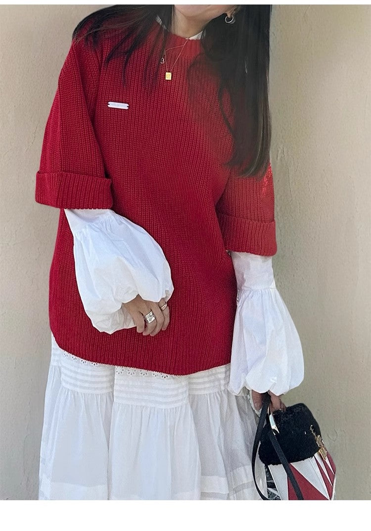 Howl Studio short sleeves knit