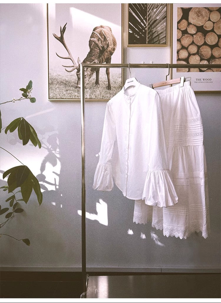 Howl Studio puff sleeves shirt