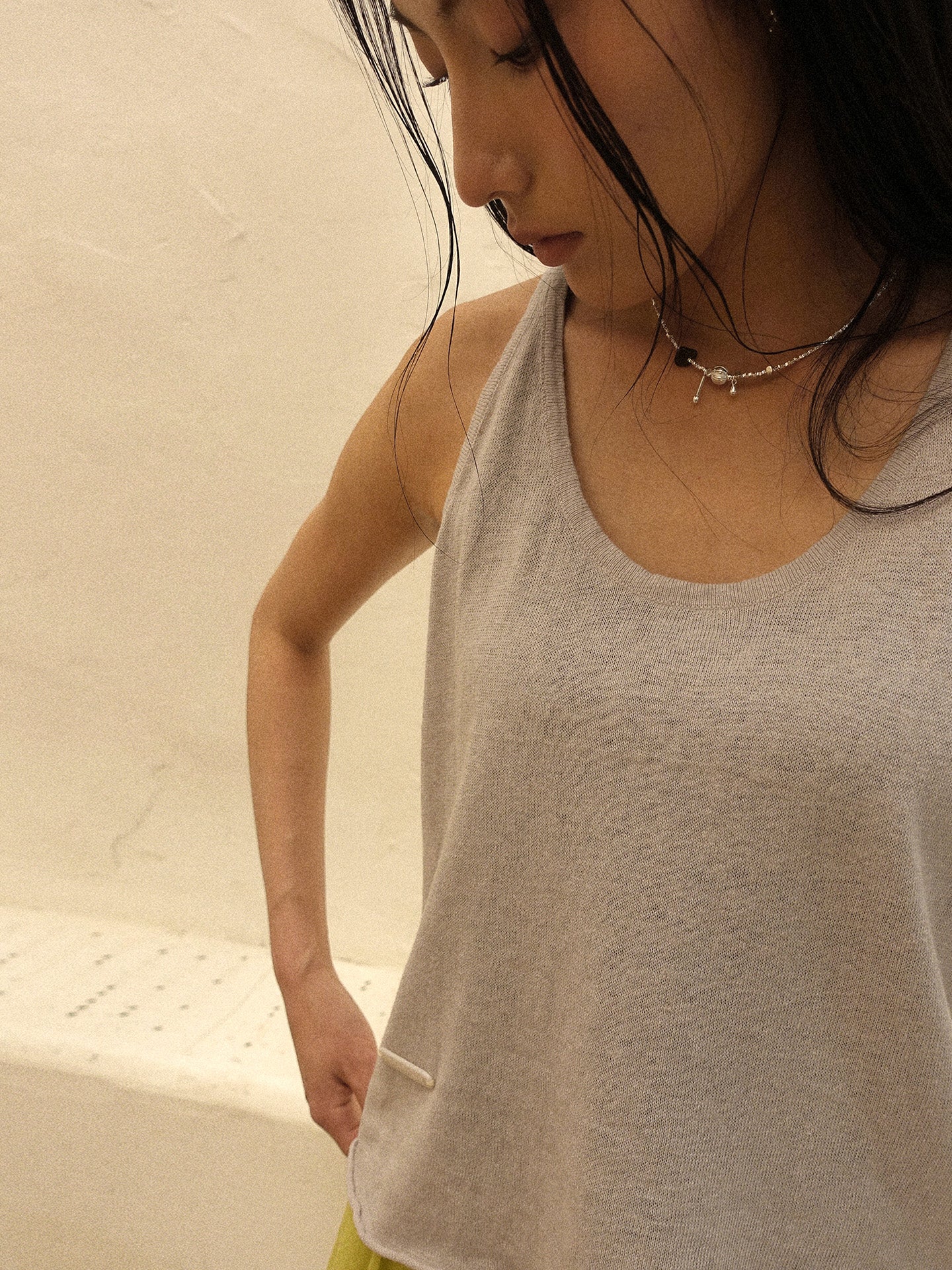 Howl studio ramie cotton vest