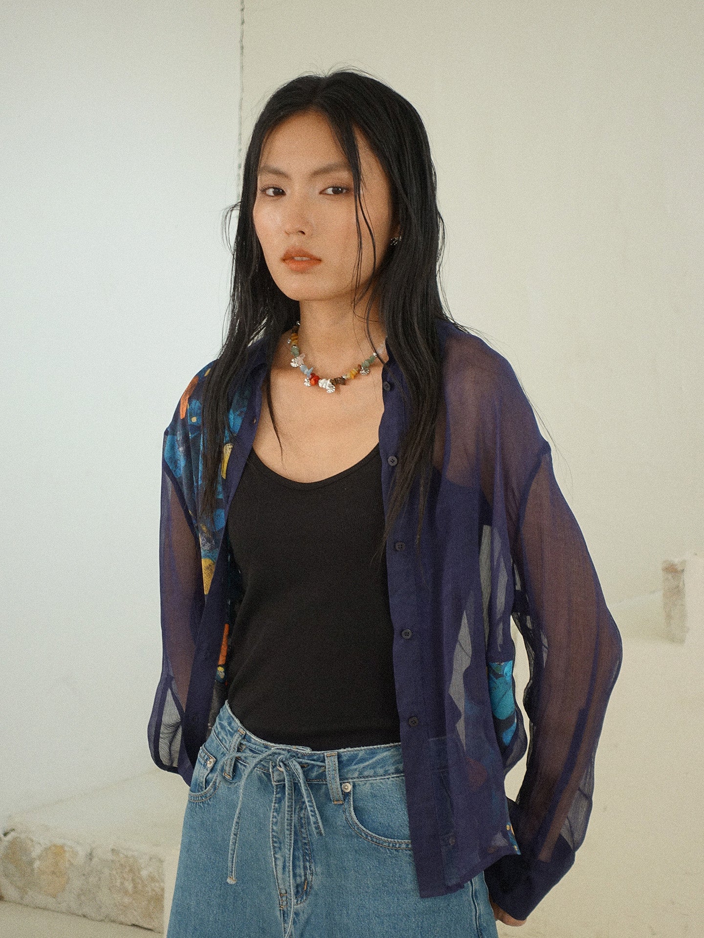 Howl studio bamboo fiber fabric vest