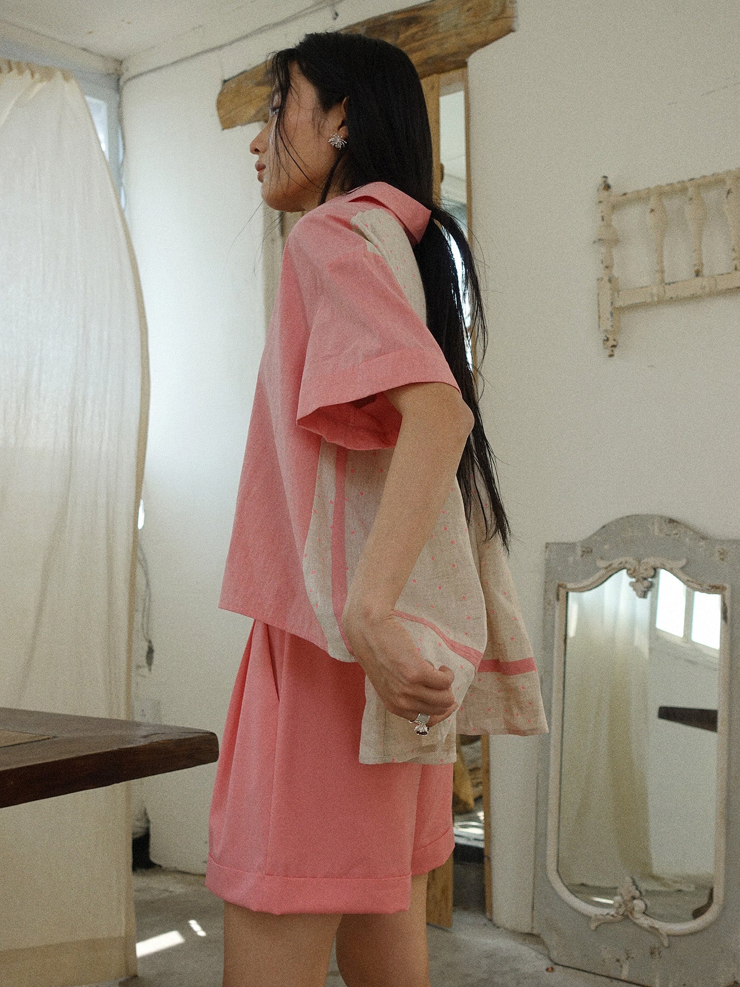 Howl studio pink shorts