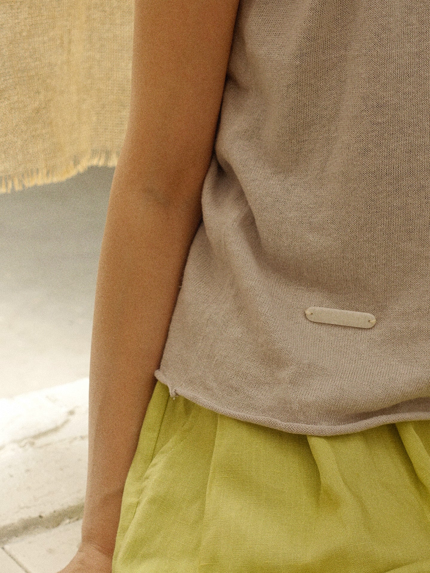 Howl studio ramie cotton vest