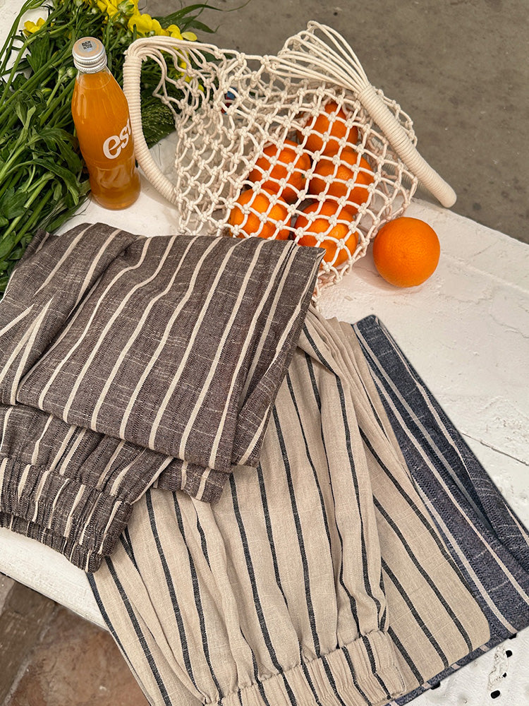 Howl Studio linen Pants with belt