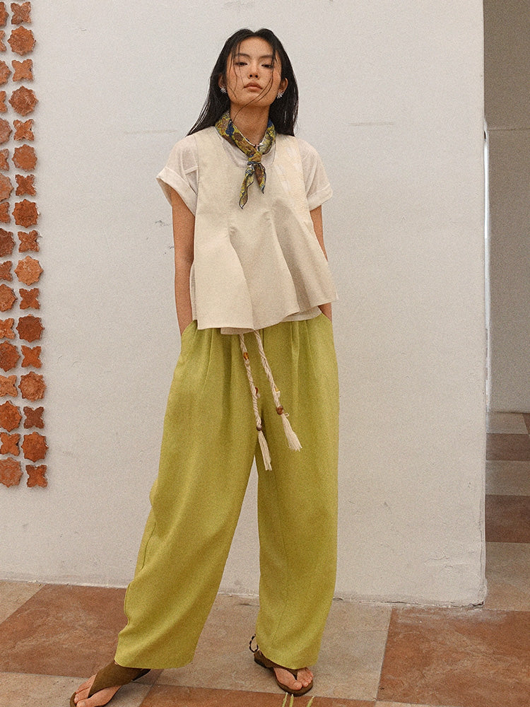 Howl Studio linen and tencel pants