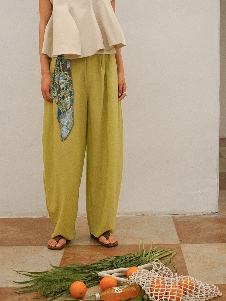 Forest and wild flower scarf