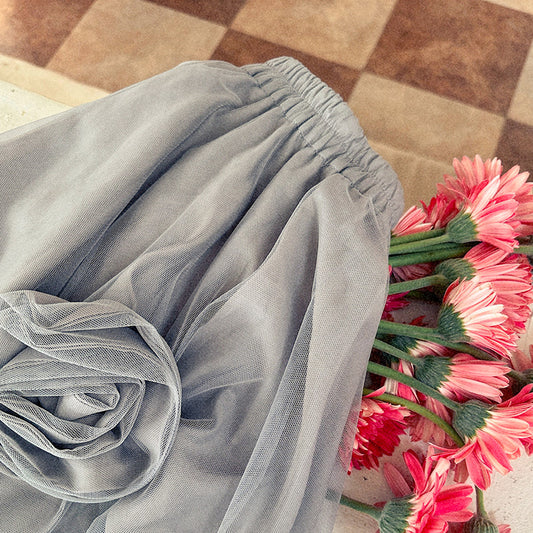 Howl Studio 3D flower floral skirt (with pants as lining)