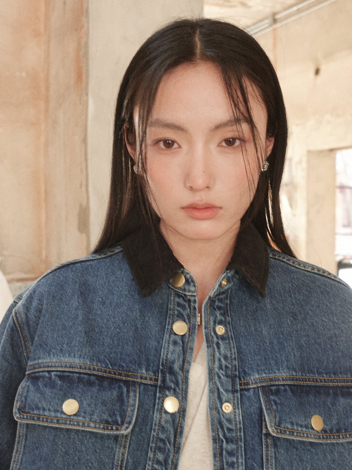 Howl Studio patchwork denim jacket