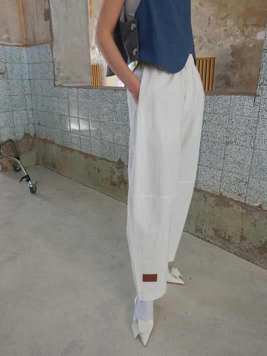 Howl Studio elastic waistband horseshoe  pants