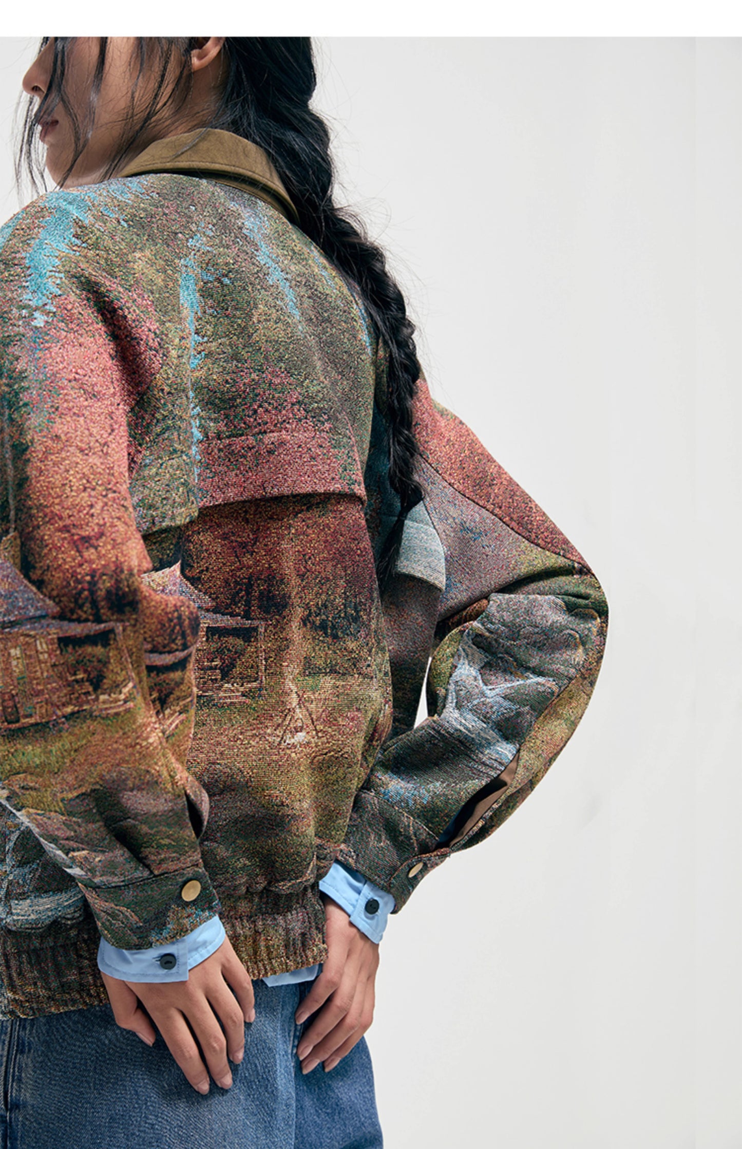 Howl Studio early morning in finland bomber jacket