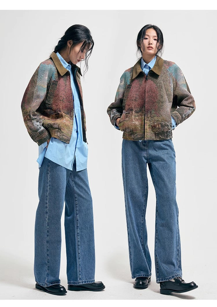 Howl Studio early morning in finland bomber jacket