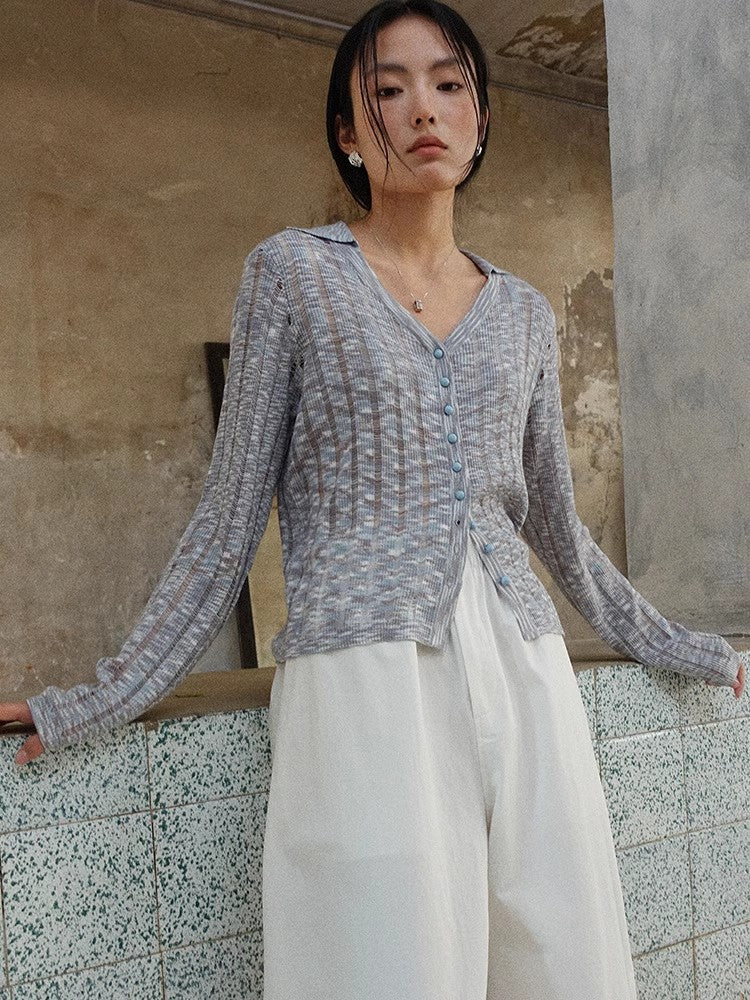 Howl Studio stripe  lightweight cardigan