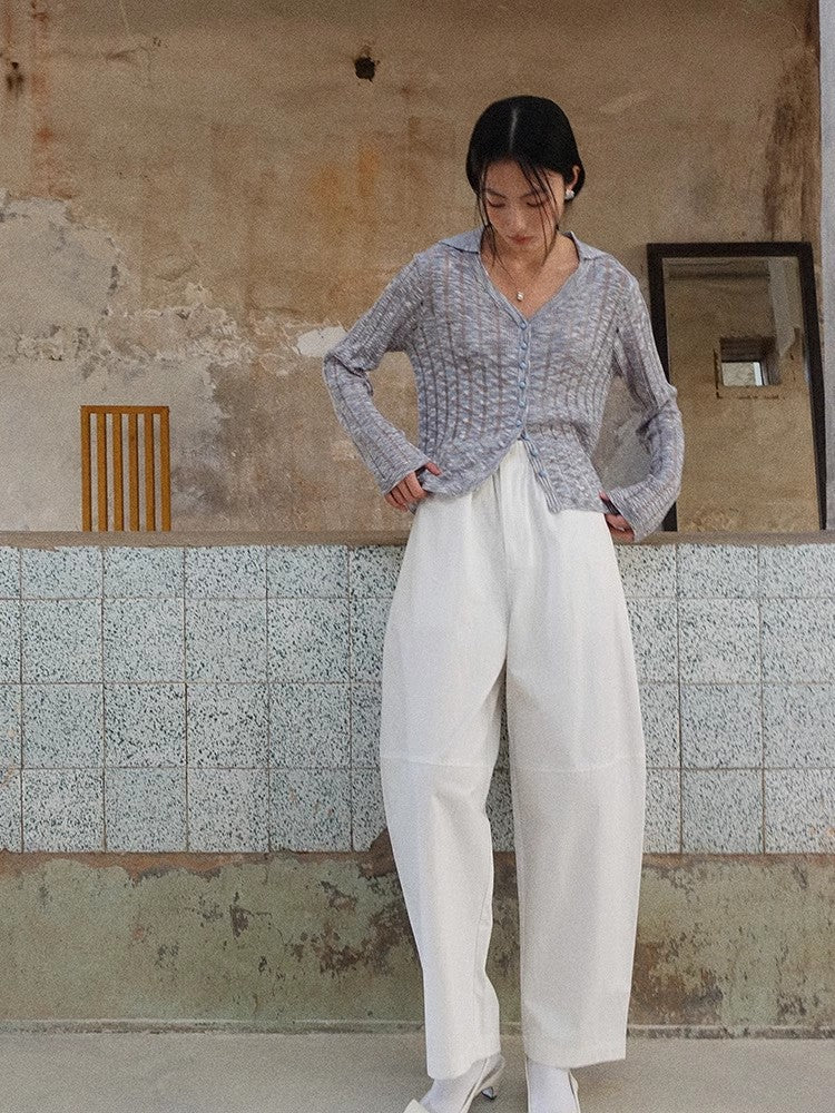 Howl Studio stripe  lightweight cardigan