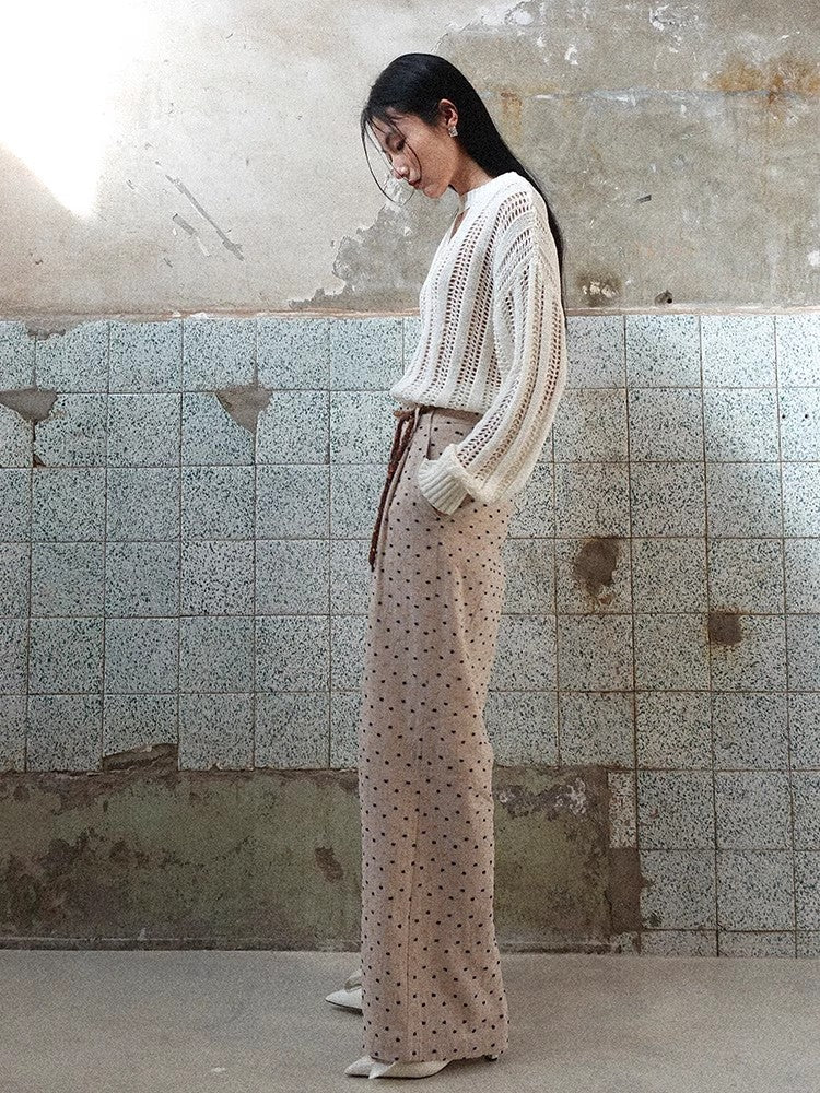 Howl Studio hollow cut out knit