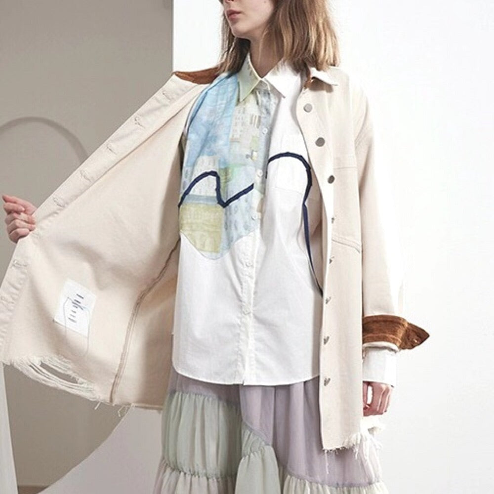 BARCELONA Patchwork Shirt