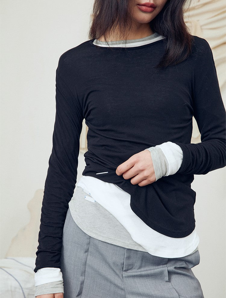 Tencel wool top