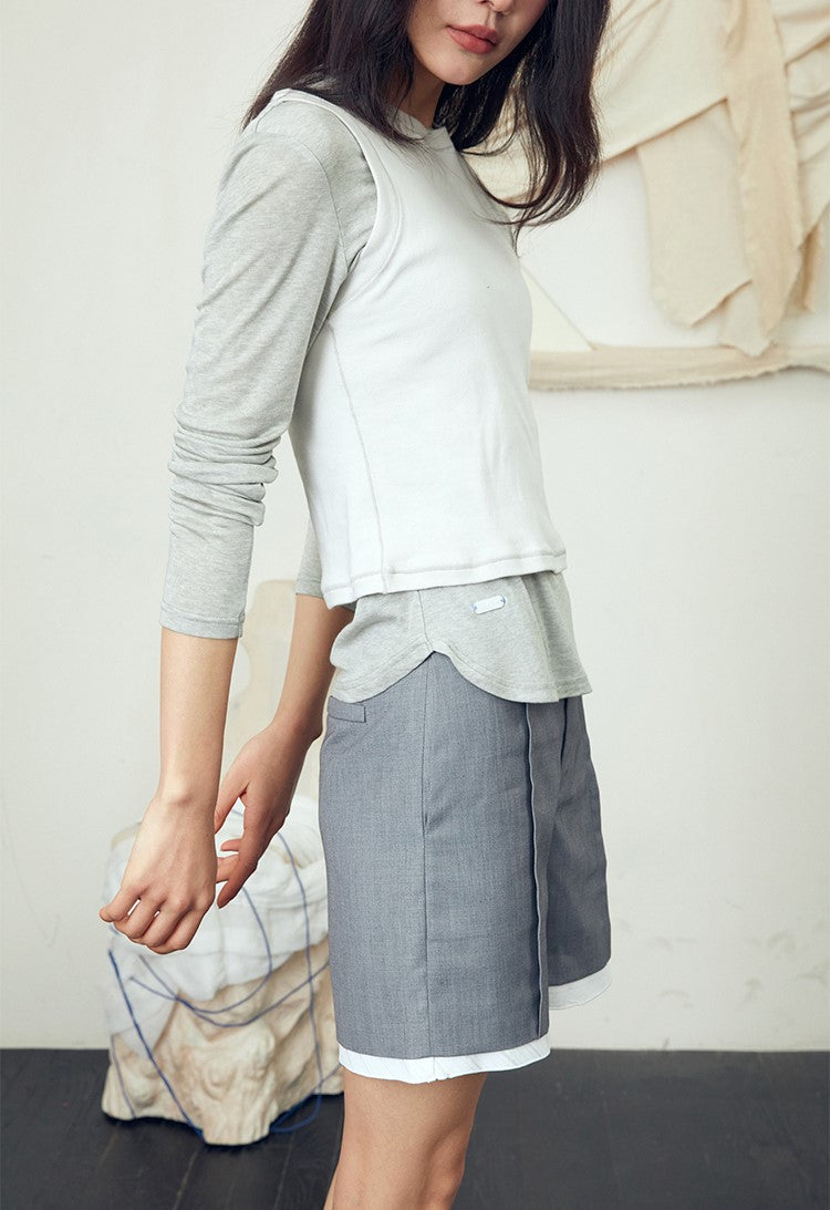 Tencel wool top