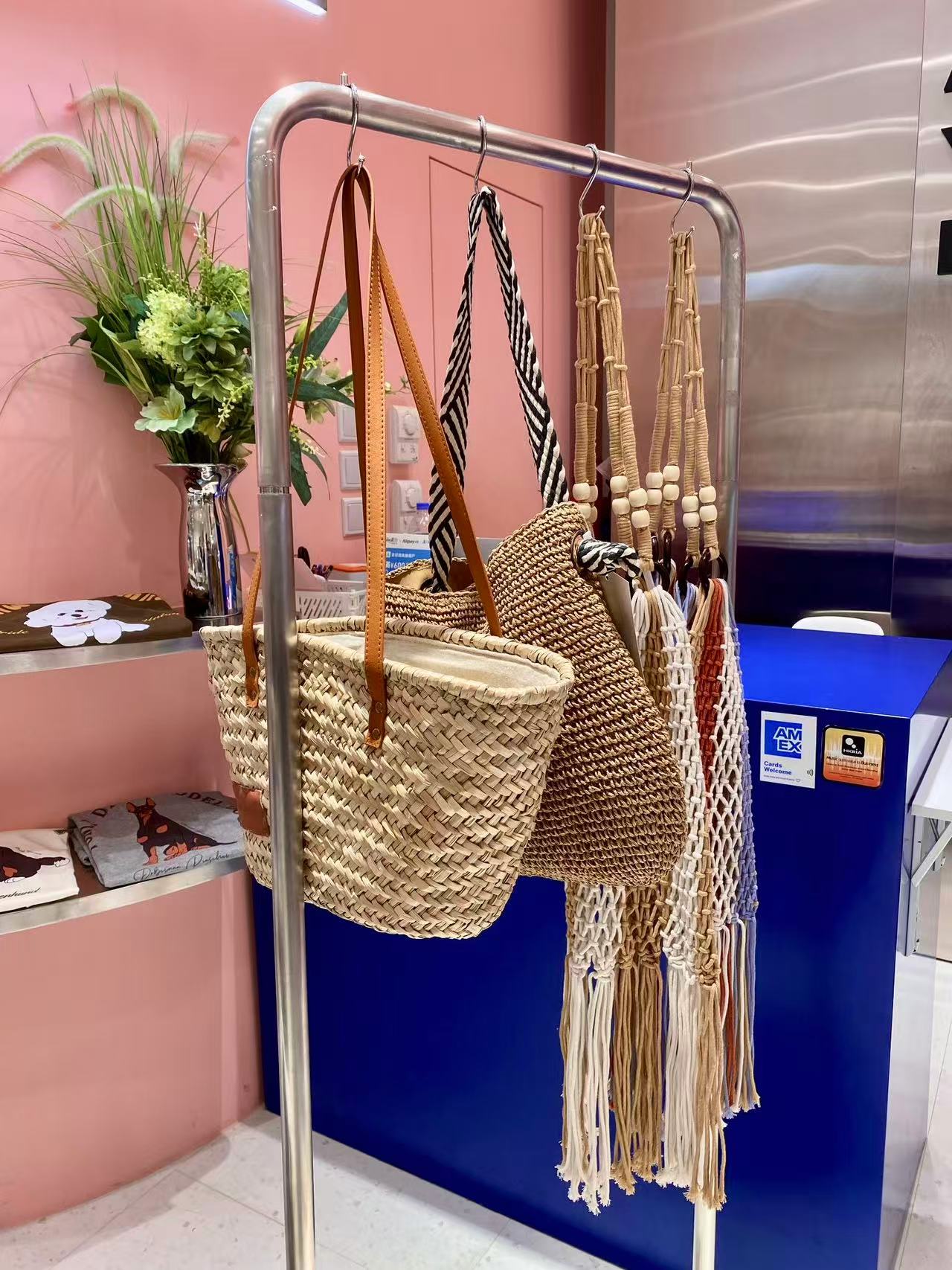 Howl studio rattan woven basket