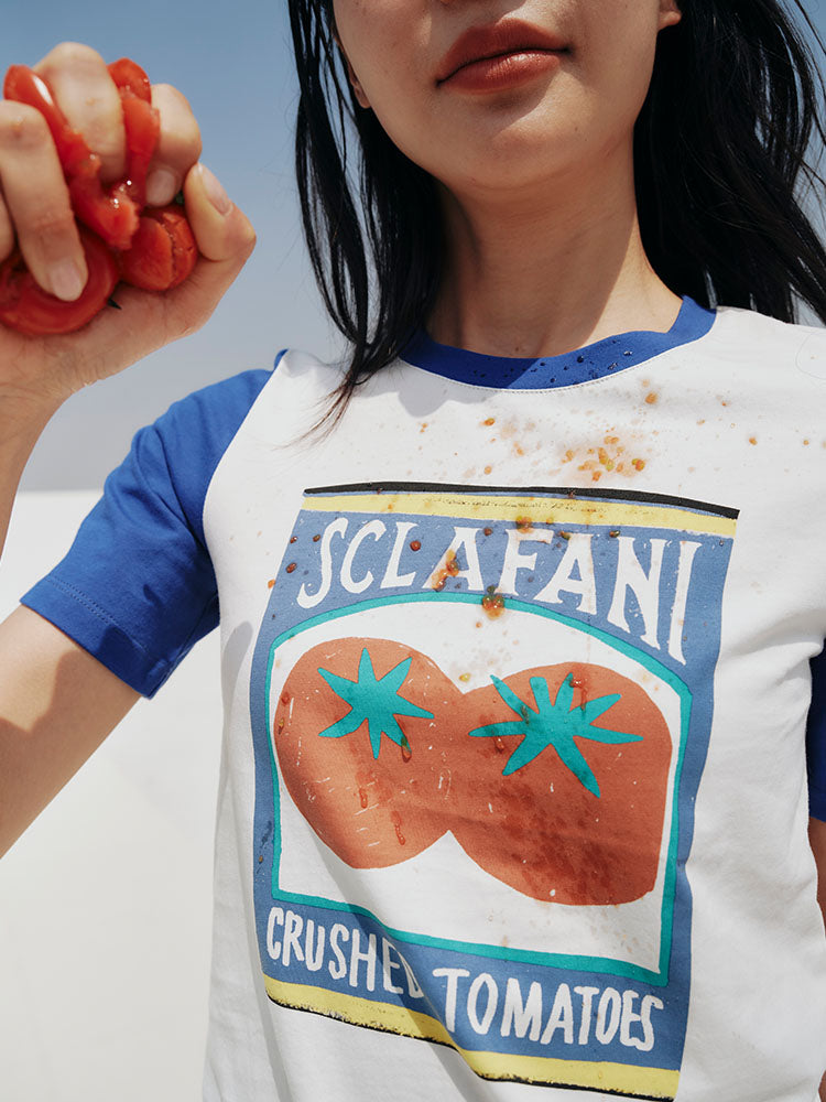 Tomato printing tee