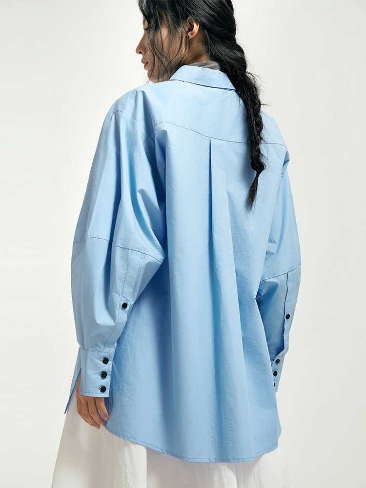 Klein Blue oversize shirt